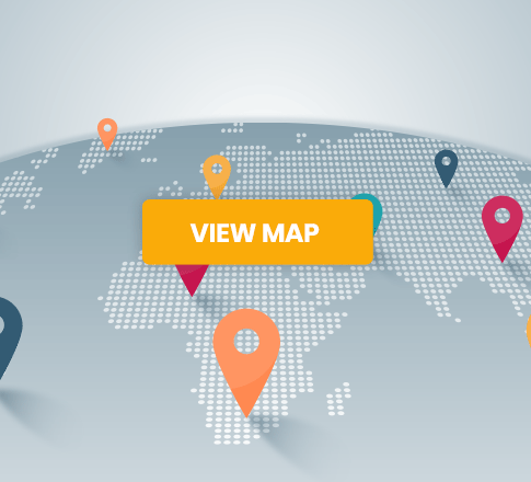 Map of EZ rental desk at Las Vegas Airport